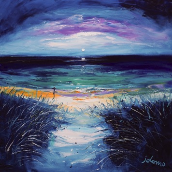 The Beach of Colum Cille Iona 24x24